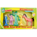 NJ Croce Gumby & Friends Action Figure Boxed Set Multicolor Gumby Toy Gift