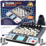 iCore Electronic Chess Set - Talking Chess Computer Set, Board Game, Beginner